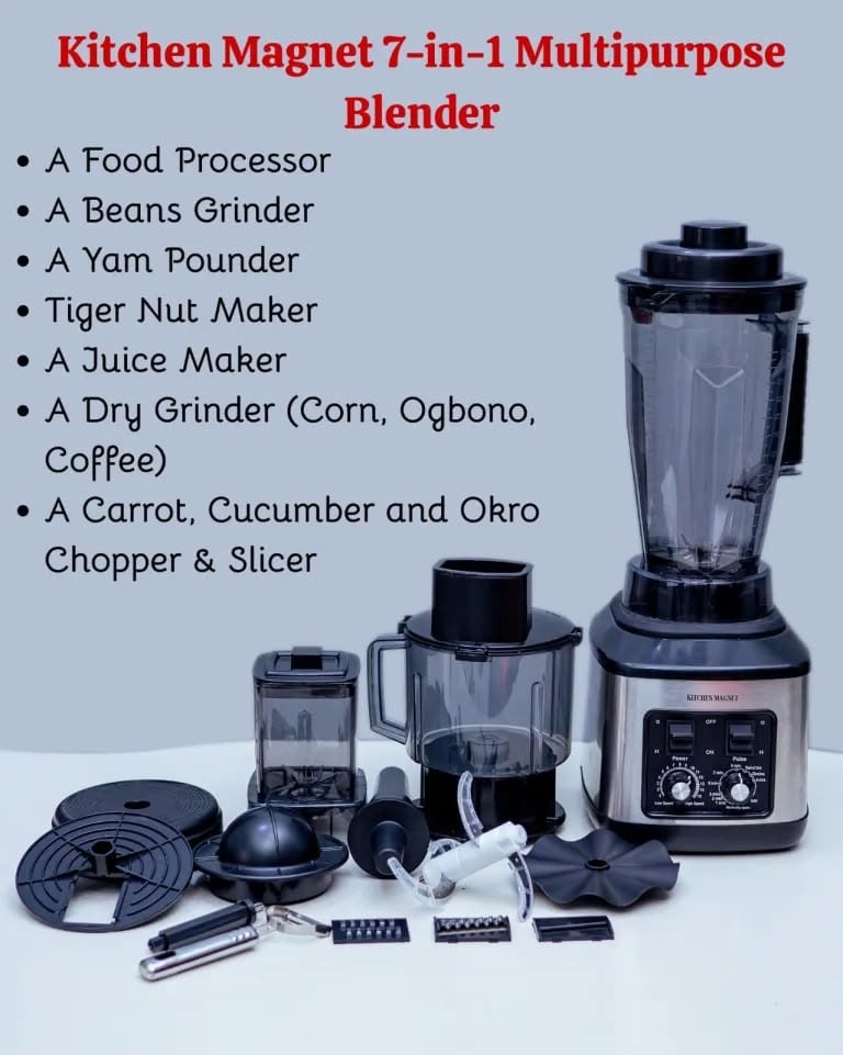 Food Processor & Yam Pounder